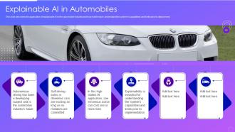 Explainable ai in automobiles ppt powerpoint presentation layouts designs
