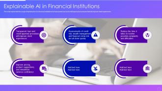 Explainable ai in financial institutions ppt powerpoint model gridlines