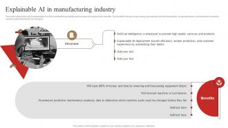 Explainable Ai In Manufacturing Industry 3d Printing In Manufacturing