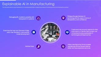 Explainable ai in manufacturing ppt powerpoint presentation styles icon