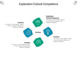 Explanation cultural competence ppt powerpoint presentation show format cpb