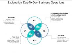Explanation day to day business operations ppt powerpoint presentation professional cpb