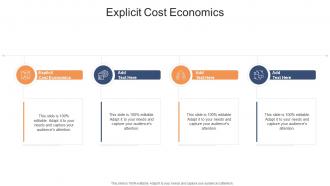 Explicit Cost Economics In Powerpoint And Google Slides Cpb