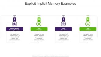 Explicit Implicit Memory Examples In Powerpoint And Google Slides Cpb
