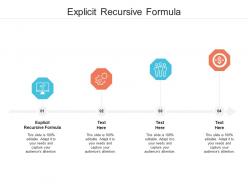 Explicit recursive formula ppt powerpoint presentation portfolio inspiration cpb