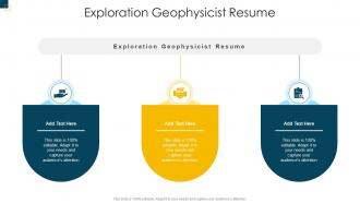 Exploration Geophysicist Resume In Powerpoint And Google Slides Cpp