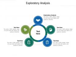 Exploratory analysis ppt powerpoint presentation infographic template visuals cpb