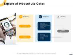 Explore All Product Use Cases Ppt Powerpoint Presentation Icon Graphics Tutorials
