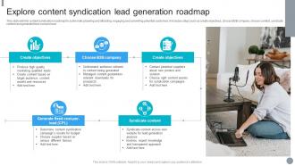 Explore Content Syndication Lead Generation Roadmap
