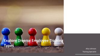 Explore Diverse Employee Training Types PPT Demonstration AT