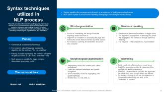 Explore Natural Language Processing NLP Powerpoint Presentation Slides AI CD V Editable Analytical