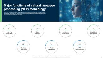 Explore Natural Language Processing NLP Powerpoint Presentation Slides AI CD V Compatible Analytical
