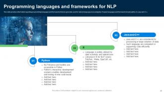 Explore Natural Language Processing NLP Powerpoint Presentation Slides AI CD V Researched Professionally