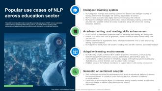 Explore Natural Language Processing NLP Powerpoint Presentation Slides AI CD V Good Multipurpose