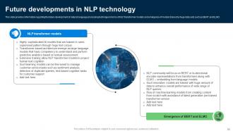 Explore Natural Language Processing NLP Powerpoint Presentation Slides AI CD V Customizable Multipurpose