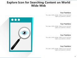 Explore Navigation Business Magnifying Glass International Adventure