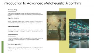 Exploring Advanced Metaheuristic Algorithms For Optimizing Complex Problems PPT Template ST AI Engaging Unique