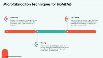 Exploring Biomems Technology Innovations In Biomedicine PPT Sample ST AI Captivating Colorful