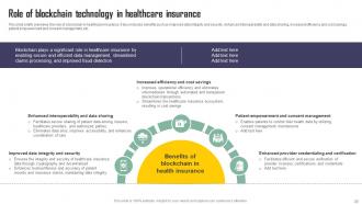 Exploring Blockchains Impact On Insurance A Comprehensive Industry Guide BCT CD V Aesthatic Editable