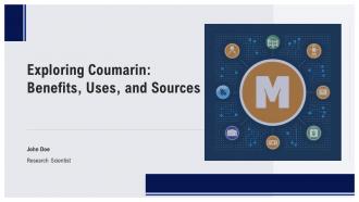 Exploring Coumarin Benefits Uses And Sources PPT Presentation ST AI