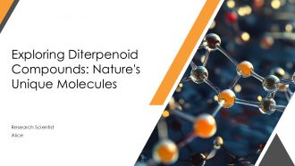 Exploring Diterpenoid Compounds Natures Unique Molecules PPT Template ST AI