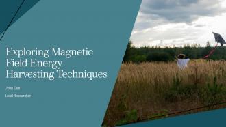 Exploring Magnetic Field Energy Harvesting Techniques PPT Presentation ST AI