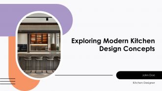 Exploring Modern Kitchen Design Concepts PPT PowerPoint ACP