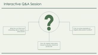 Exploring Organic Precursors Essential Building Blocks PPT Slides ST AI Engaging Compatible