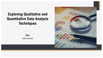 Exploring Qualitative And Quantitative Data Analysis Techniques PPT Outline AT