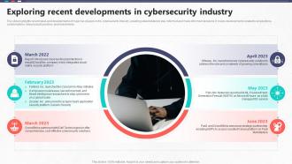 Exploring Recent Developments In Cybersecurity Industry Global Cybersecurity Industry Outlook