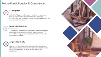 Exploring The Future Of E Commerce Trends PPT Mockup AT Informative Template