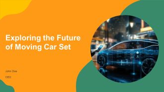 Exploring The Future Of Moving Car Set PPT Graphics AT