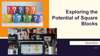 Exploring The Potential Of Square Blocks PPT Example AT