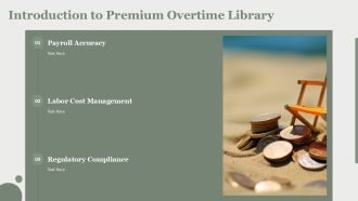 Exploring The Premium Overtime Library Benefits PPT Summary AT Editable Unique