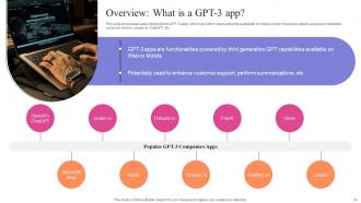 Exploring Use Cases Of OpenAI GPT 3 ChatGPT CD V Captivating Professionally
