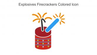 Explosives Firecrackers Colored Icon In Powerpoint Pptx Png And Editable Eps Format