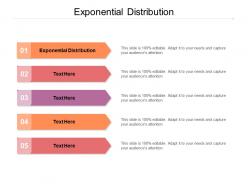 Exponential distribution ppt powerpoint presentation inspiration deck cpb