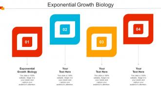 Exponential Growth Biology Ppt Powerpoint Presentation Inspiration Graphics Example Cpb