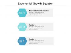 Exponential growth equation ppt powerpoint presentation gallery master slide cpb