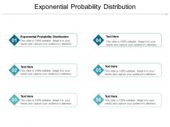 Exponential probability distribution ppt powerpoint presentation slides design ideas cpb
