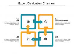 Export distribution channels ppt powerpoint presentation icon gridlines cpb
