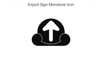 Export Sign Monotone Icon In Powerpoint Pptx Png And Editable Eps Format
