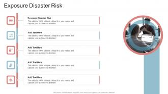 Exposure Disaster Risk In Powerpoint And Google Slides Cpb