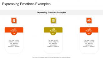 Expressing Emotions Examples In Powerpoint And Google Slides Cpb
