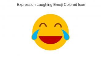 Expression Laughing Emoji Colored Icon In Powerpoint Pptx Png And Editable Eps Format