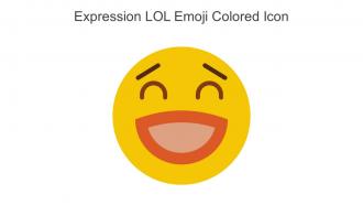 Expression Lol Emoji Colored Icon In Powerpoint Pptx Png And Editable Eps Format