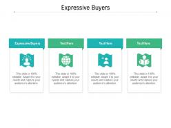 Expressive buyers ppt powerpoint presentation styles graphics tutorials cpb