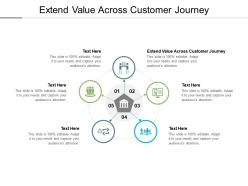 Extend value across customer journey ppt powerpoint presentation graphics download cpb