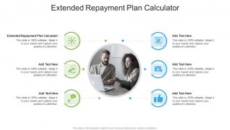 Extended Repayment Plan Calculator In Powerpoint And Google Slides Cpb