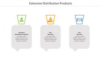 Extensive distribution products ppt powerpoint presentation pictures inspiration cpb